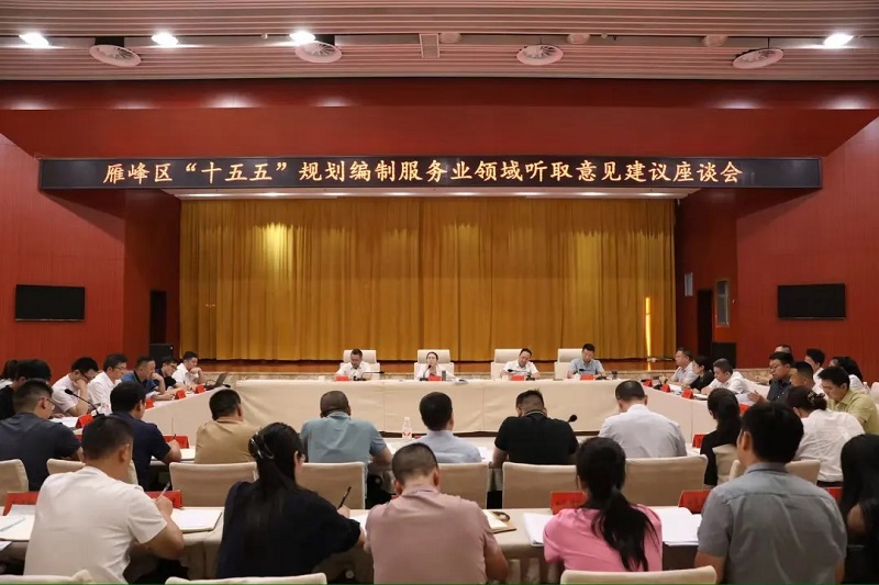 yo优米mi召开“十五五”规划编制服务业领域听取意见建议座谈会